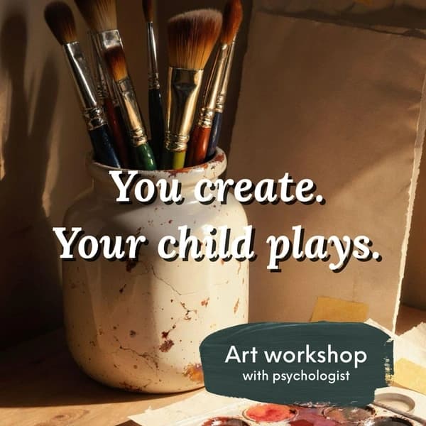  𝐀𝐫𝐭 𝐖𝐨𝐫𝐤𝐬𝐡𝐨𝐩 𝐰𝐢𝐭𝐡 𝐚 𝐏𝐬𝐲𝐜𝐡𝐨𝐥𝐨𝐠𝐢𝐬𝐭